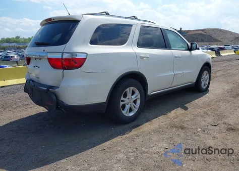 2012 Dodge Durango Sxt из США, поврежденный, VIN 1C4RDJAG0CC294998